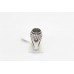 Black Onyx Zircon Ring Silver Sterling 925 Unisex Handmade Jewelry Gemstone A702